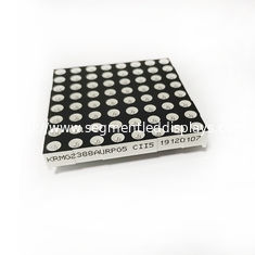 2,3 cor amarela do diodo emissor de luz da polegada 7.62mm 8x8 Dot Matrix Display Red Green