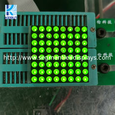 exposição de diodo emissor de luz pequena do passo 8x8 Dot Matrix de 2.54mm para o sinal interno