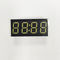 4 segmento Mini Led Clock Display dos dígitos 7 branco do ânodo de 0,36 polegadas