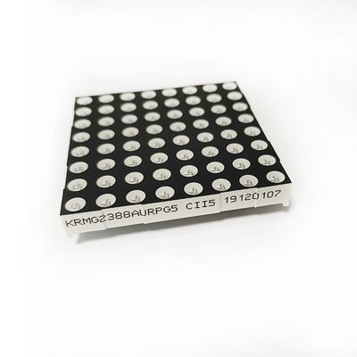 2,3 cor amarela do diodo emissor de luz da polegada 7.62mm 8x8 Dot Matrix Display Red Green