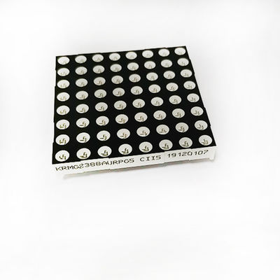 2,3 cor amarela do diodo emissor de luz da polegada 7.62mm 8x8 Dot Matrix Display Red Green