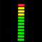 exposição verde vermelha do gráfico de barra do diodo emissor de luz de 20mm para o indicador da bateria