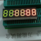 o diodo emissor de luz Tricolour de 7 segmentos de 6 dígitos indica 45x18mm para o indicador da temperatura